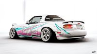 miata girl racer white studio (2)