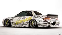 Nissan Silvia Club K&#039;S 1992 White Studio (2)