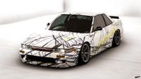 Nissan Silvia Club K&#039;S 1992 White Studio (4)